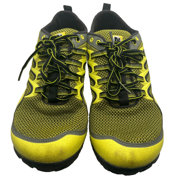Merrell Mens Trail Glove Amazon Size 9 Yellow Outdoor Trail Shoe 841026 - Picture 5 of 9